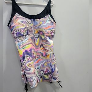 Swimwear Tank top XL multicolor